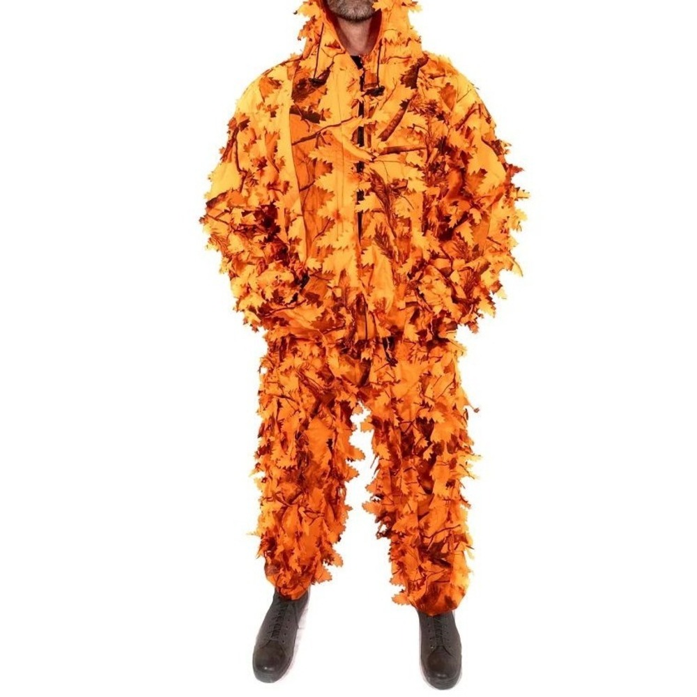 Arcturus Realtree Blaze 3D Leaf Suit Hunting Camo Orange M/L Jacket Pants Set
